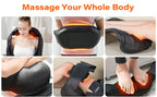 AuraFirm™ 4D Shiatsu Neck &amp; Shoulder Massager with Heat — Deep-Tissue Kneading Relief
